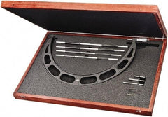 Starrett - Interchangeable-Anvil Micrometers Operation Type: Mechanical Minimum Measurement (mm): 400.00 - Exact Tool & Supply