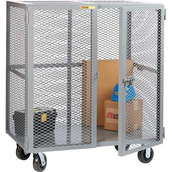 Little Giant - Mobile Storage Cabinet - Steel, 61" Wide x 33" Deep x 57" High - Exact Tool & Supply