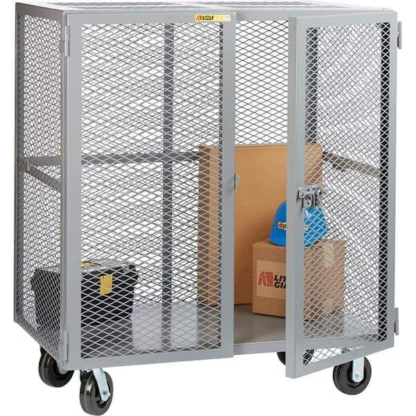 Little Giant - Mobile Storage Cabinet - Steel, 73" Wide x 33" Deep x 57" High - Exact Tool & Supply