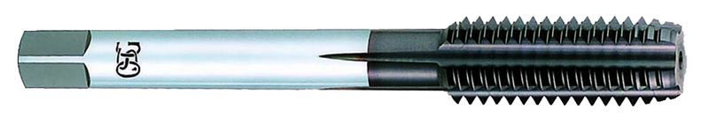 7/16-20 Dia. - 2B - 5 FL - Carbide - TiCN - Modified Bottoming - Straight Flute Tap - Exact Tool & Supply