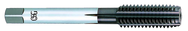 10-32 Dia. - 2B - 4 FL - Carbide - TiCN - Modified Bottoming - Straight Flute Flute Tap - Exact Tool & Supply