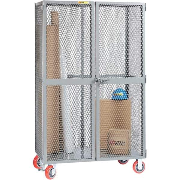 Little Giant - Storage Cabinet - Steel, 33" Wide x 61" Deep x 81" High - Exact Tool & Supply
