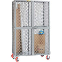 Little Giant - Storage Cabinet - Steel, 33" Wide x 61" Deep x 81" High - Exact Tool & Supply