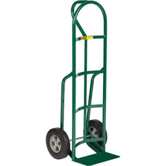 Little Giant - 800 Lb Capacity 49" OAH Hand Truck - Loop Handle, Steel, Rubber Wheels - Exact Tool & Supply