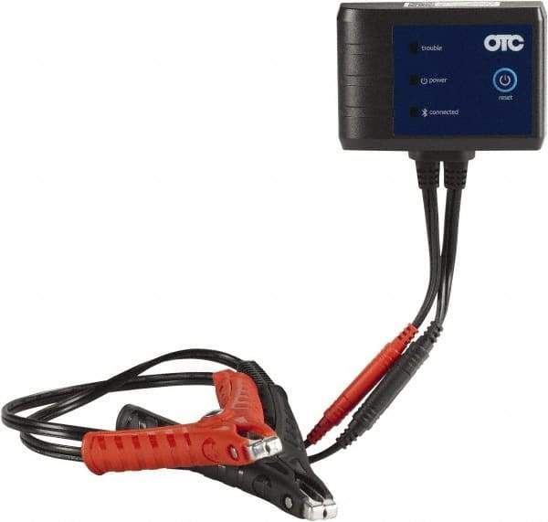 OTC - 6/12/24 Volt Digital Battery & System Tester - 100 to 2,000 CCA Range, 20" Cable - Exact Tool & Supply