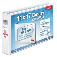 Cardinal - Ring Binders Binder Type: View Capacity: 2" - Exact Tool & Supply
