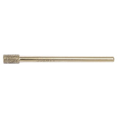0.156″ × 0.236″ Electroplated CBN Mounted Point 100 Grit - Exact Tool & Supply