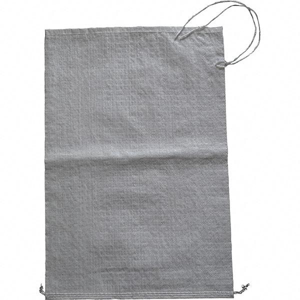 PRO-SAFE - 27" Long x 18" Wide Sand Bag - White Polypropylene, For Accident Prevention - Exact Tool & Supply