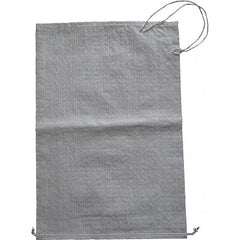 PRO-SAFE - 27" Long x 18" Wide Sand Bag - White Polypropylene, For Accident Prevention - Exact Tool & Supply