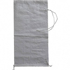 PRO-SAFE - 26" Long x 14" Wide Sand Bag - White Polypropylene, For Accident Prevention - Exact Tool & Supply