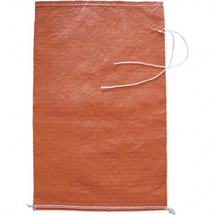 PRO-SAFE - 27" Long x 18" Wide Sand Bag - Orange Polypropylene, For Accident Prevention - Exact Tool & Supply