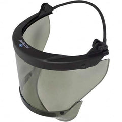 National Safety Apparel - Face Shield & Headgear Sets; Headgear Style: Headgear ; Lens Shade: None ; Window Color: Clear ; Window Coating: Anti-Fog ; Window Height (Inch): 10; 10 ; Window Width (Inch): 20; 20 - Exact Tool & Supply