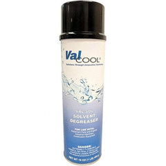 ValCool - 20 oz Can Cleaner/Degreaser - Aerosol, Solvent-Based, Unscented - Exact Tool & Supply