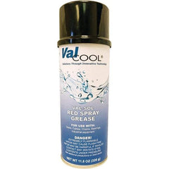 ValCool - 16 oz Can Spray Lubricant - Red - Exact Tool & Supply