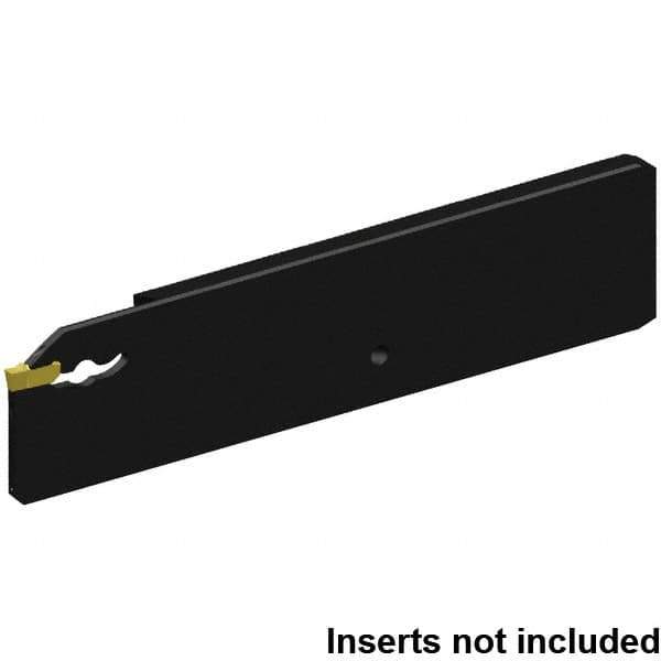 Kennametal - 32mm Blade Height, 7.95mm Blade Width, 110.25mm OAL, Left Hand Cut, Single End Indexable Cut-Off Blade - 33mm Max Depth of Cut, EVBH Blade, Beyond Evolution Series - Exact Tool & Supply