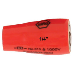 INSULATED SOCKET 1/4 DRIVE 6.0MM - Exact Tool & Supply