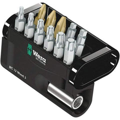 Wera - Screwdriver Bit Sets Type: Bit Set Drive Size: 1/4 (Inch) - Exact Tool & Supply
