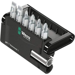 Wera - Screwdriver Bit Sets Type: Bit Set Drive Size: 1/4 (Inch) - Exact Tool & Supply