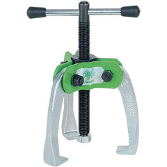 KUKKO - 3 Jaw, 1/4" to 2-3/8" Spread, 1-1/2 Ton Capacity, Jaw Puller - 2" Reach, For Bearings, Gears, Discs - Exact Tool & Supply
