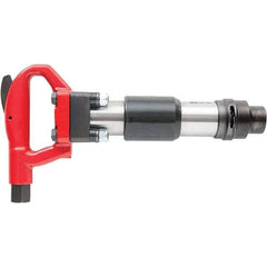 Chicago Pneumatic - 1,700 BPM, 4" Stoke Length, Pneumatic Chipping Hammer - 33 CFM, 7/8 NPT - Exact Tool & Supply