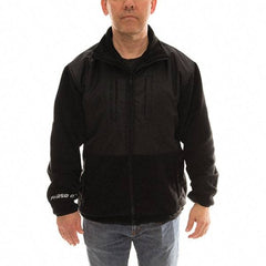 Tingley - Size XL Jacket - Black, Polyester, Zipper Closure, 48 to 50" Chest - Exact Tool & Supply
