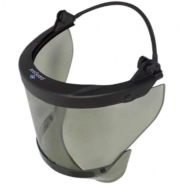 National Safety Apparel - Face Shield & Headgear Sets; Headgear Style: Headgear ; Lens Shade: None ; Window Color: Clear ; Window Coating: Anti-Fog ; Window Height (Inch): 10; 10 ; Window Width (Inch): 20; 20 - Exact Tool & Supply