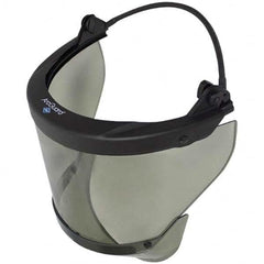 National Safety Apparel - Face Shield & Headgear Sets; Headgear Style: Headgear ; Lens Shade: None ; Window Color: Clear ; Window Coating: Anti-Fog ; Window Height (Inch): 10; 10 ; Window Width (Inch): 20; 20 - Exact Tool & Supply