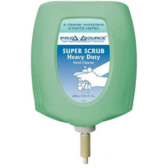PRO-SOURCE - 4,000 mL Dispenser Refill Liquid Waterless Hand Cleaner - Light Green, Citrus Scent - Exact Tool & Supply