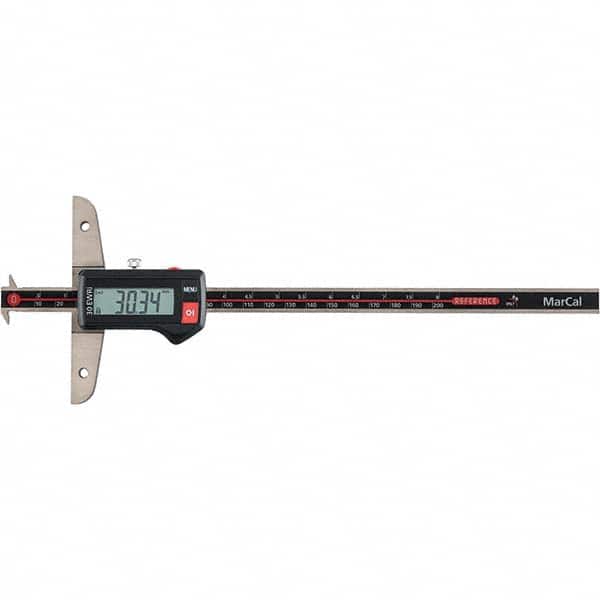 Mahr - Electronic Depth Gages Minimum Measurement (mm): 0.01 Minimum Measurement (Decimal Inch): 0.0000 - Exact Tool & Supply