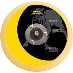 Mirka - 6" Diam Adhesive/PSA Disc Backing Pad - Medium Density, 12,000 RPM - Exact Tool & Supply