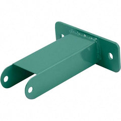 Steel King - 4" Wide, 1 High, Open Shelving Accessory/Component - Steel, Galvanized Finish, 8" Long, Use with Pallet Racks - Exact Tool & Supply