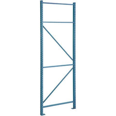 Steel King - 22,780 Lb Capacity Heavy-Duty Framing Upright - 1-7/8" Wide x 144" High x 42" Deep, Blue - Exact Tool & Supply
