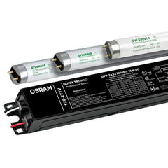 SYLVANIA - Fluorescent Ballasts; Lamp Type: T8 ; Lamp Wattage Range: 40-79 ; Voltage: 120-277 V ; Number of Lamps: 2 ; Lamp Starting Method: Instant Start ; Ballast Factor Range: Normal (0.75-0.99) - Exact Tool & Supply