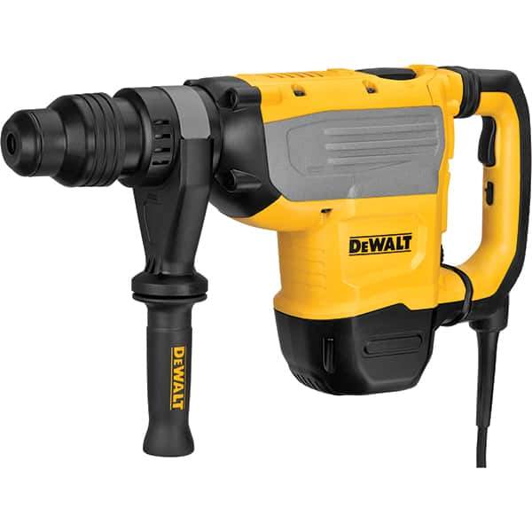 DeWALT - 120 Volt 1-7/8" SDS Max Chuck Electric Rotary Hammer - 1,370 to 2,740 BPM, 177 to 355 RPM - Exact Tool & Supply