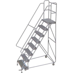 TRI-ARC - Rolling & Wall Mounted Ladders & Platforms Type: Rolling Warehouse Ladder Style: Rolling Safety Ladder - Exact Tool & Supply