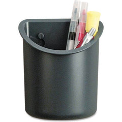 UNIVERSAL - Desktop File Organizers Type: Pencil Cup Color: Charcoal - Exact Tool & Supply