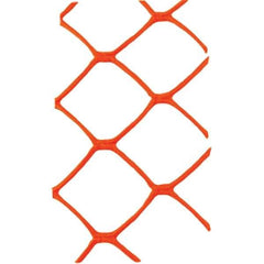 PRO-SAFE - 100' Long x 4' High, Orange Reusable Safety Fence - Exact Tool & Supply