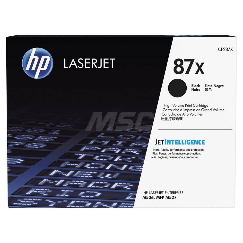 Hewlett-Packard - Office Machine Supplies & Accessories; Office Machine/Equipment Accessory Type: Toner Cartridge ; For Use With: HP LaserJet Enterprise M506dn; M506n; M501dn; M506x; MFP M527z; MFP M527f; MFP M527dn ; Color: Black - Exact Tool & Supply