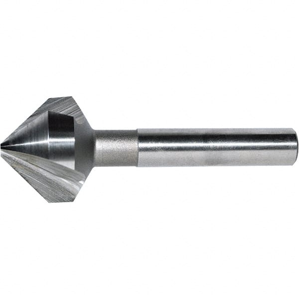 Keo - 5/16" Head Diam, 1/4" Shank Diam, 3 Flute 60° Cobalt Countersink - Exact Tool & Supply