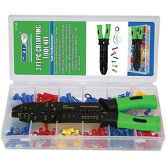 Grip-On - 271 Piece, Wire Cutter - Comes in Plastic Set Box - Exact Tool & Supply