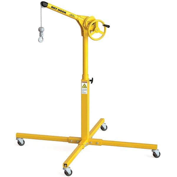 Sky Hook - 500 Lb Steel Lifting Hook Crane - Exact Tool & Supply