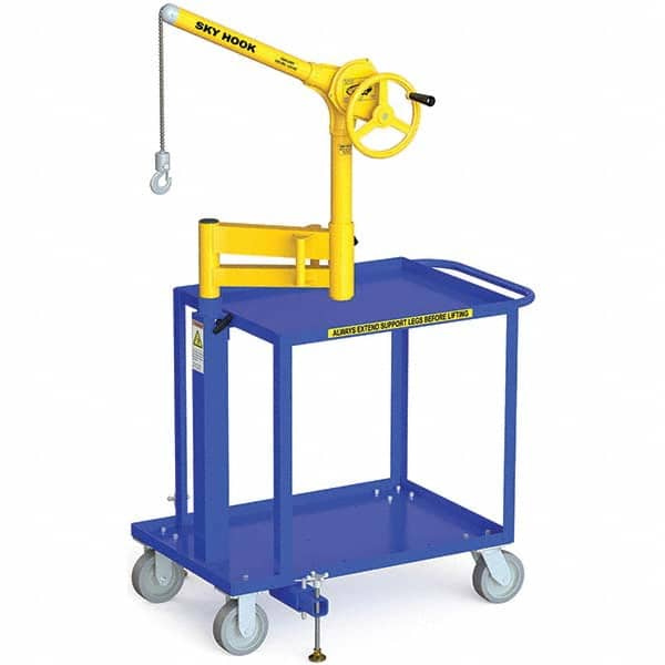 Sky Hook - 250 Lb Steel Lifting Hook Crane - Exact Tool & Supply