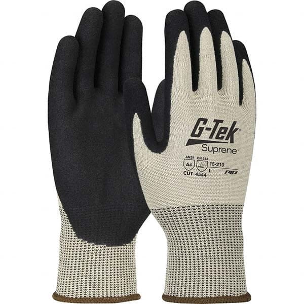 PIP - Size XS, ANSI Cut Lvl A4, Puncture Lvl 4, Abrasion Lvl 4, Nitrile Coated Suprene Cut Resistant Gloves - Exact Tool & Supply