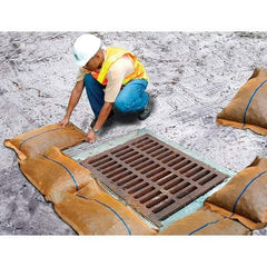 UltraTech - 750' Long" x 19" Wide Gravel Bag - Orange Geotextile, For Stormwater - Exact Tool & Supply