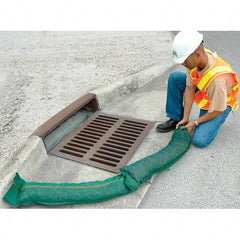 UltraTech - 750' Long" x 11" Wide Gravel Bag - Green Geotextile, For Stormwater - Exact Tool & Supply
