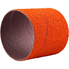 Norton - 60 Grit Ceramic Coated Spiral Band - 3" Diam x 3" Wide - Exact Tool & Supply
