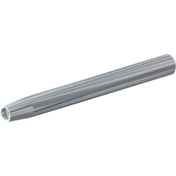 Kennametal - DL12 0.6299" Shank Diam Modular Connection 12mm Hole End Mill Holder/Adapter - 11.5mm Nose Diam, 160mm Projection, Through Coolant - Exact Tool & Supply
