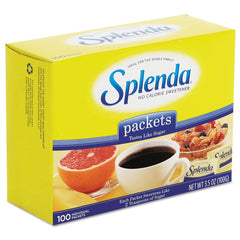 Splenda - Coffee, Tea & Accessories; Breakroom Accessory Type: Condiment ; Breakroom Accessory Description: Coffee Condiments-Sweetener - Exact Tool & Supply