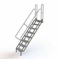 TRI-ARC - Rolling & Wall Mounted Ladders & Platforms Type: Stairway Slope Ladder Style: Stair Unit - Exact Tool & Supply
