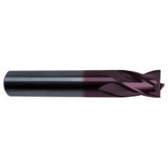 5/64 Dia. x 1-1/2 Overall Length 4-Flute Square End Solid Carbide SE End Mill-Round Shank-Center Cut-Firex - Exact Tool & Supply